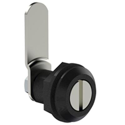Fecho Lingueta Fenda 45mm Dobra 2mm com 2 Unidades Preto Soprano