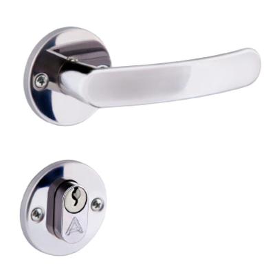 Fechadura Externa Inox Premium EXT 2600-11 Inox Polido Aliança Importação
