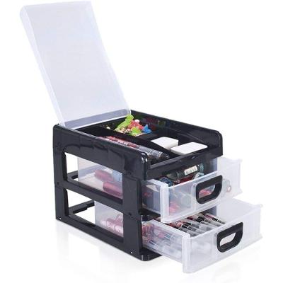 Mini Porta Tudo MP1217 2 Gavetas Plástico Organizador Monte Líbano