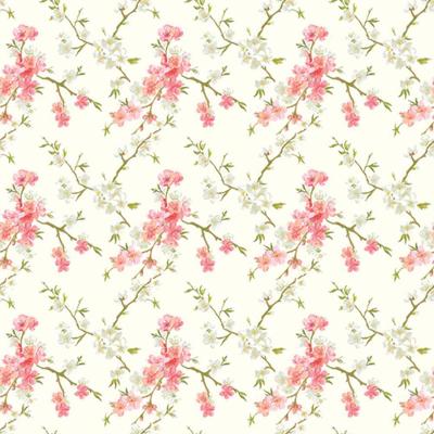 Papel de Parede Autoadesivo Flor de Cerejeira 240041C 45cm X 2M Contact