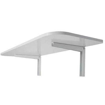 Mesa Dobrável MDS9040BR Moderno MDP 71,8CM Branco Multivisão