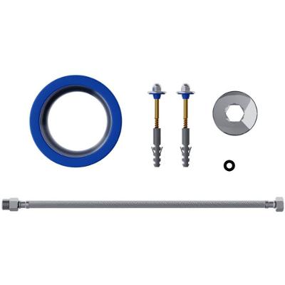 Kit Anel de Vedação para Vaso Sanitário com Guia em Latão Blukit