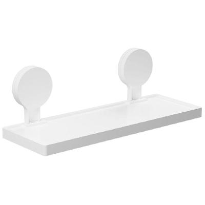 Prateleira AD-PS*BR 32,1x11,5CM Plástico Adesivo Branco Astra