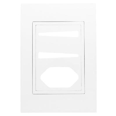 Placa 4x2 2 Interruptores 1 Tomada Suporte RVB-1300-79 Ravenna