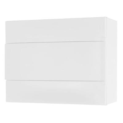 Quadro Distribuidor Protectbox 12 Sobrepor 12 Disjuntores Branco Cemar