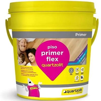 Primer para Pisos Primer Flex Quartzolit Bases Cimentícias e Revestimentos 18L
