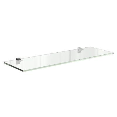 Prateleira Belle VIDRIO-2040-INC 20x40cm Incolor Suporte Parafuso Multivisão