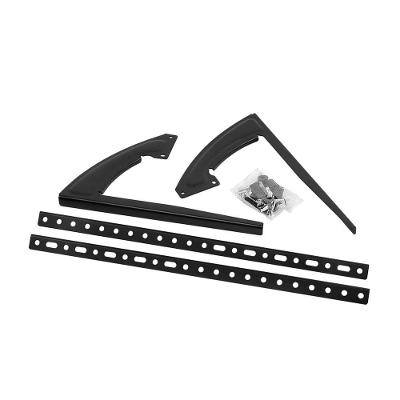 Base de Mesa para TV Multivisão STAND-3675-PR Suporte Fixo 36 a 75 Polegadas Aço Preto