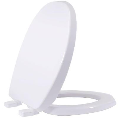 Assento Sanitário Universal Oval Polipropileno Soft Close Branco Gelo Tupan