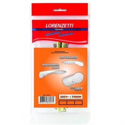 Resistência Lorenzetti 7589062 Top Jet Advanced Turbo 7500W 220V