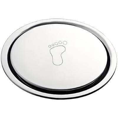 Ralo de Piso Ralo Click 31878 Escoamento de Água Sistema de Abertura por Clique Inox Bognar