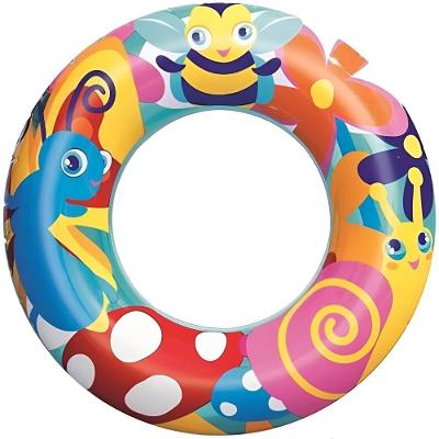 Boia Inflável Boia Circular Verão para Crianças com Estampas Sortidas 56CM Bestway