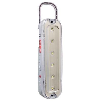 Luminária de Emergência 01981A Multiuso 6 Superleds Bivolt Branco Ourolux