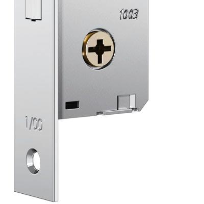 Fechadura Auxiliar 1003 Tetra Externa Porta de Madeira Inox Polido Stam