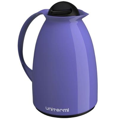 Garrafa Térmica Florença 0,65L Vidro Bico Antigota Alça Unitermi