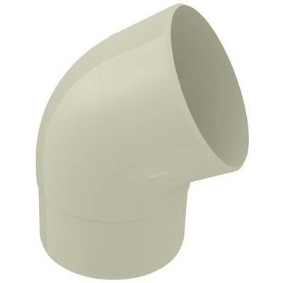 Joelho 60 graus  Condutor Circular Aquapluv Style com Anti UV Bege Tigre