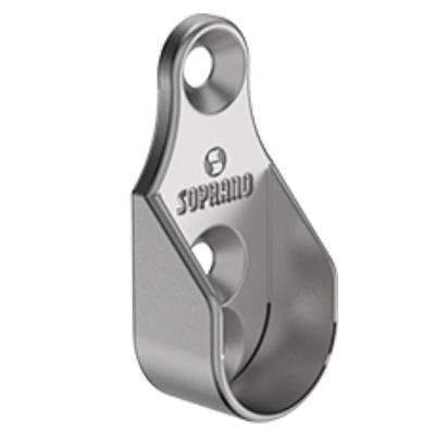 Suporte Cabideiro 5-8 Niquelado 4 Unidades Prata 06964.0019.35 Soprano
