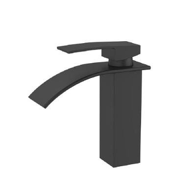 Torneira Monocomando Banheiro Bica Baixa Preto Fosco Eco Metais