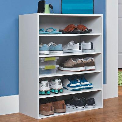 Sapateira Cássia 4 Prateleiras 60CM MDF Branco Woodcore