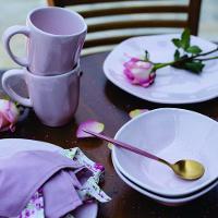 Bowl Redondo Em Porcelana Ryo 500ml Oxford Pink Sand - 2