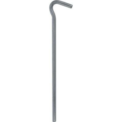 Kit 8 Ganchos Espeques 18cm Aço Galvanizado Cobertura Zinco Belfix