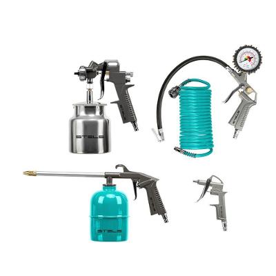 Jogo de Acessórios Pneumáticos 5730255 Engate Rápido Kit 5 Peças Stels