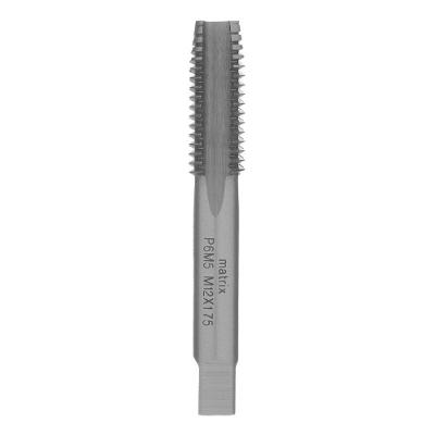 Macho Manual MTX 766969 Aço HSS P6M5 M12 X 1.75MM Precisão 4H Rosca Direita MTX