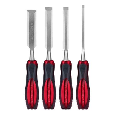 Jogo de Formões MTX 244329 6-12-18-24MM Aço Ferramenta CRV 60HRC Profissional MTX