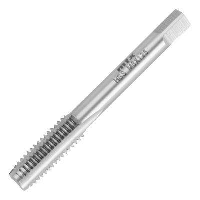 Macho Manual M8 X 1,25MM 766779 Rosca Interna Aço Rápido P6M5 60-64 HRC para Furos Cegos e Passantes