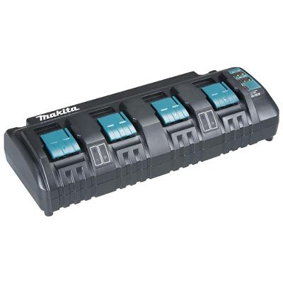 Carregador de Bateria DC18SF 4 Portas Recarga Rápida 220V Makita