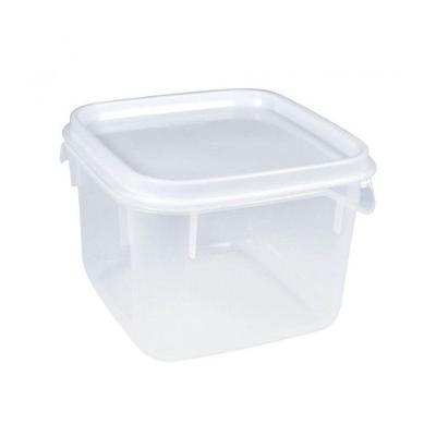 Pote Quadrado Moduline 1,1L Polipropileno BPA Free Micro-Ondas Freezer Plasútil