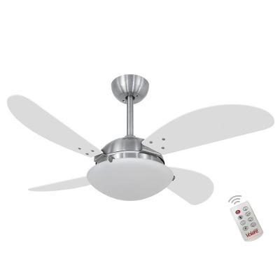 Ventilador de Teto Casah 100cm 4 Pás 3 Velocidades Branco Volare Fly 220V