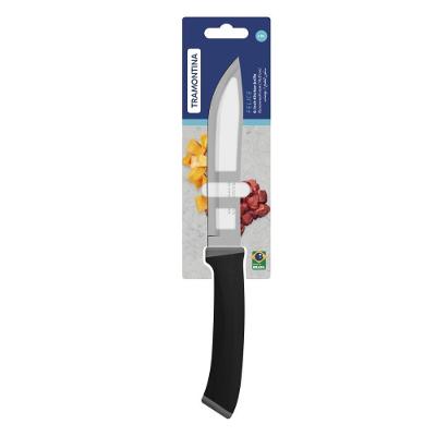 Faca de Cozinha Felice Aço Inox Cabo de Polipropileno 6 Polegadas Preta Tramontina