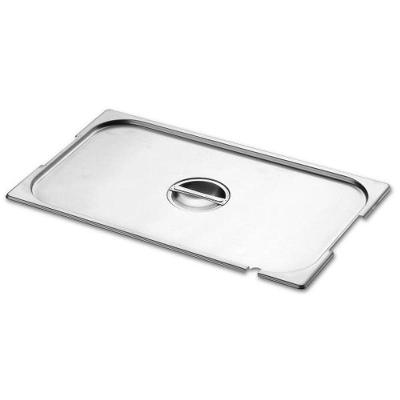 Tampa para Cuba 1-2 Aço Inox com Recorte para Alças e Concha Tramontina