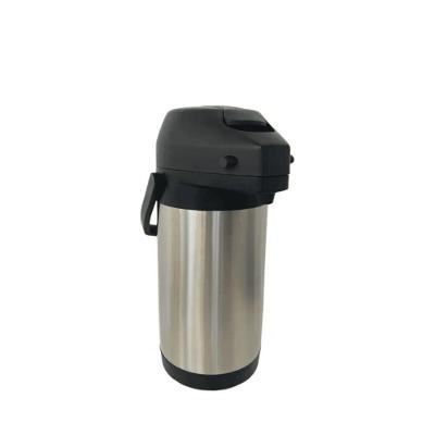 Garrafa Térmica Madri 2,5L Aço Inox Bico Antigotas Hermética Inox Unitermi