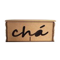 Caixa Para Chás 100% Mdf (18x13x08) Mdf Cru - 1