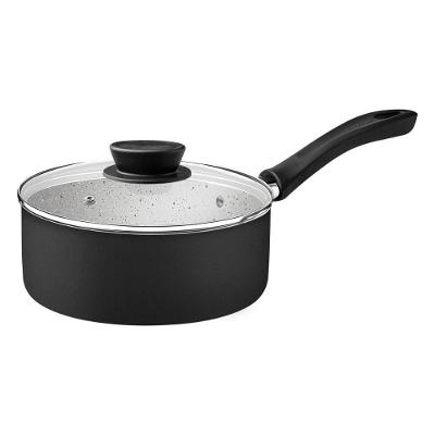 Jogo de Panelas Linz Alumínio Antiaderente Starflon Max Preto 5 Peças Tramontina