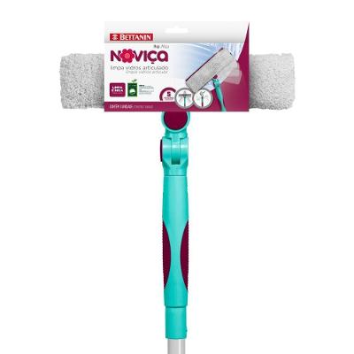 Mop Limpa Vidros Articulado Noviça Microfibra Lava e Seca Bettanin