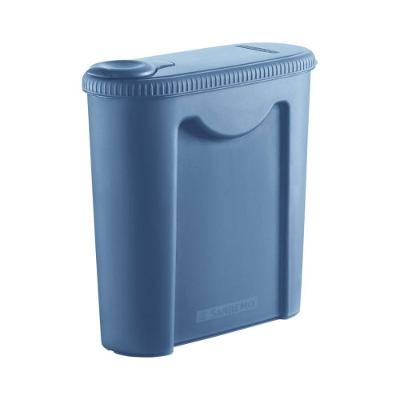 Porta Ração Sanremo Pet Azul para Cães Material Plástico 2,35L Único