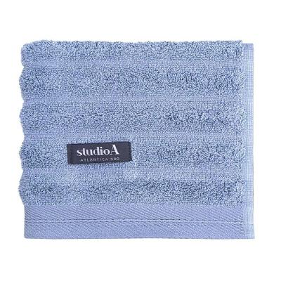 Toalha de Rosto Aura 48CM X 80CM Algodão Penteado 520g-m2 Azul Nublado Atlântica