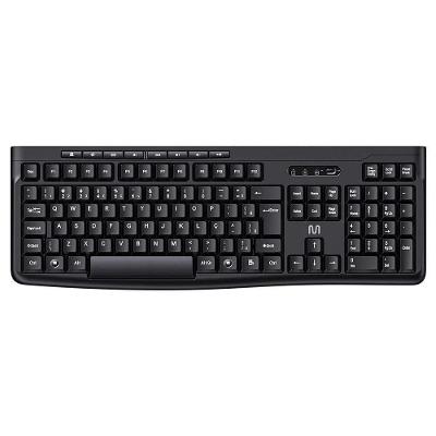 Teclado sem Fio TS050 USB 2.4GHz Layout ABNT2 com 8 Teclas Multimidia Preto Multi