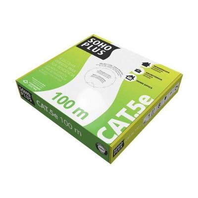 Cabo de Rede U-UTP Cat.5E 24AWG CMX 100m SOHO PLUS Branco Furukawa