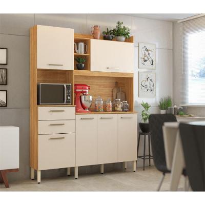 Kit Cozinha Select 6 Portas 2 Gavetas MDP 178CM Cinamomo Demóbile