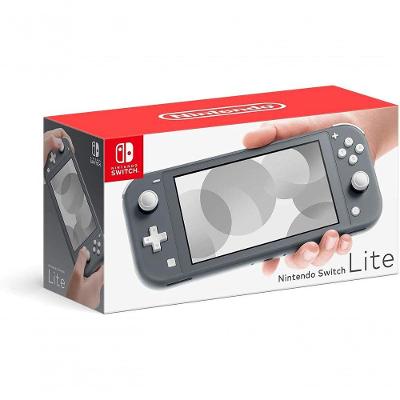 Console Portátil Nintendo Switch Lite Nintendo 32GB Controles Integrados Cinza