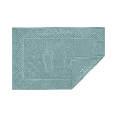 Tapete de Banheiro Pezinho Antiderrapante Algodão 46CM X 70CM Branco Teka