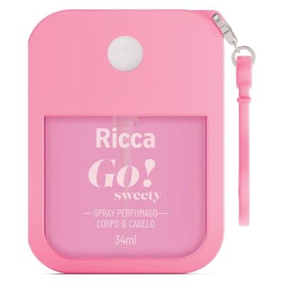 Spray Perfumado Go! Sweety Feminino Eau de Cologne 34ML Ricca