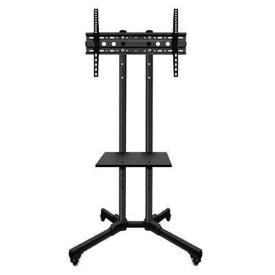 Suporte Pedestal Móvel para TV Pix PX-37 32 a 70 Polegadas Rodízios Preto