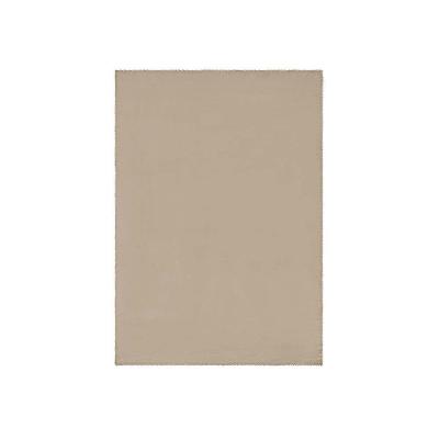 Tapete Redondo Aconchego 02 160CM Poliéster Antiderrapante para Sala Bege Edantex
