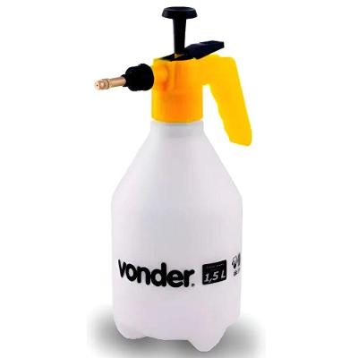Pulverizador Manual 1,5L Compressão Prévia Bico Regulável Vonder