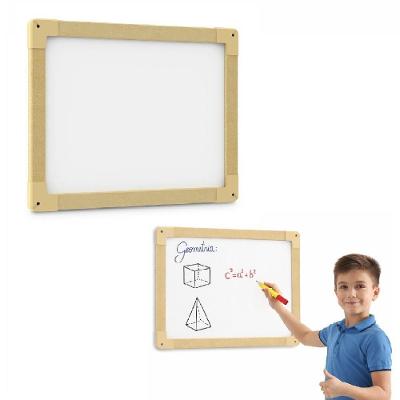Quadro Branco Yeet 30x40cm Multiuso Moldura MDF Branco